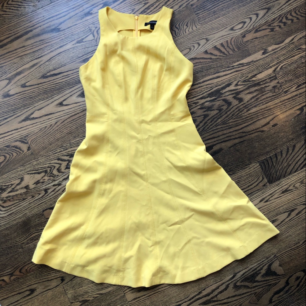 Banana Republic Yellow Dress